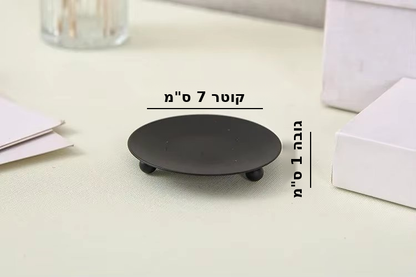 American Style פמוטים - מחזיקי נרות ממתכת